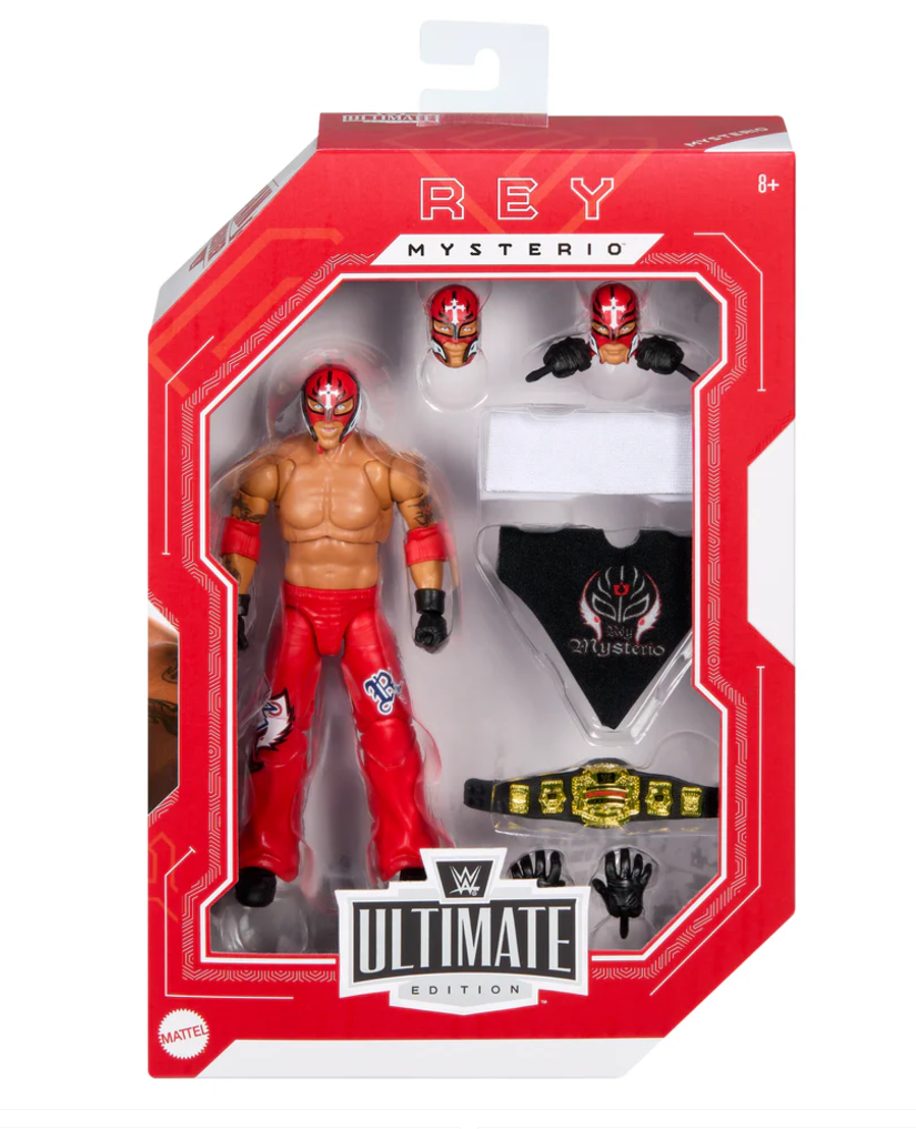 Fan TakeOver WWE Ultimate Edition Exclusive - Rey Mysterio (Red)